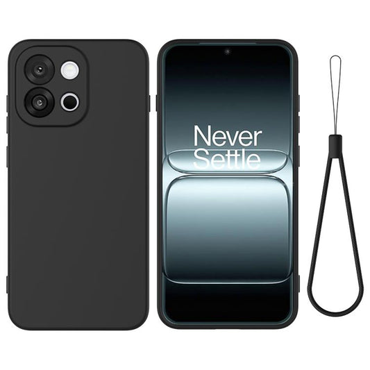 Pure Colour Liquid Silicone Shockproof Phone Case - For OnePlus 13R / 13 / Ace 5 / 5 Pro / Nord 4 / Nord CE4 Lite / Nord CE4 / Nord N30 SE
