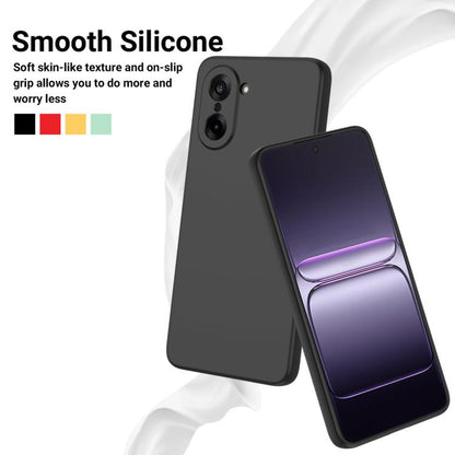 Pure Colour Liquid Silicone Shockproof Phone Case - For OnePlus Nord CE 3 / Nord N300