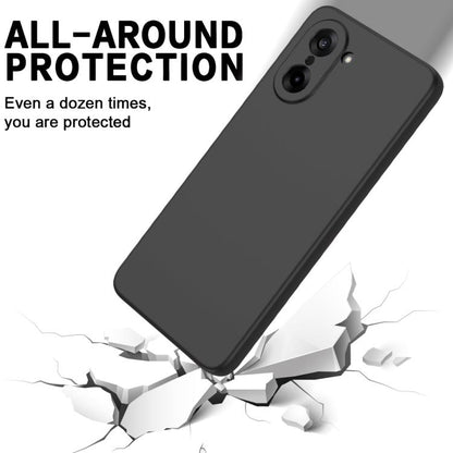 Pure Colour Liquid Silicone Shockproof Phone Case - For OnePlus Nord CE 3 / Nord N300