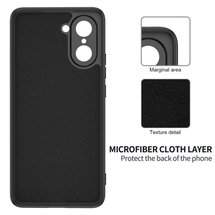Pure Colour Liquid Silicone Shockproof Phone Case - For OnePlus Nord CE 3 / Nord N300