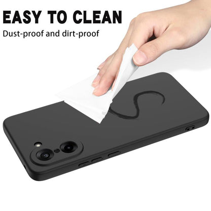 Pure Colour Liquid Silicone Shockproof Phone Case - For OnePlus Nord CE 3 / Nord N300