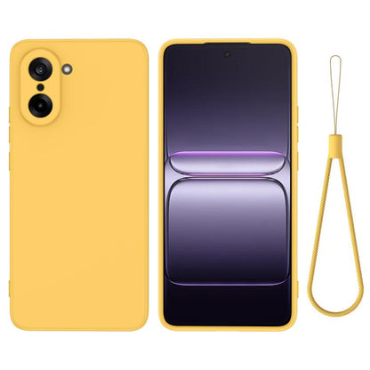Pure Colour Liquid Silicone Shockproof Phone Case - For OnePlus Nord CE 3 / Nord N300