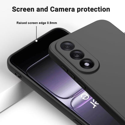 Pure Colour Liquid Silicone Shockproof Phone Case - For OnePlus Nord CE 3 / Nord N300