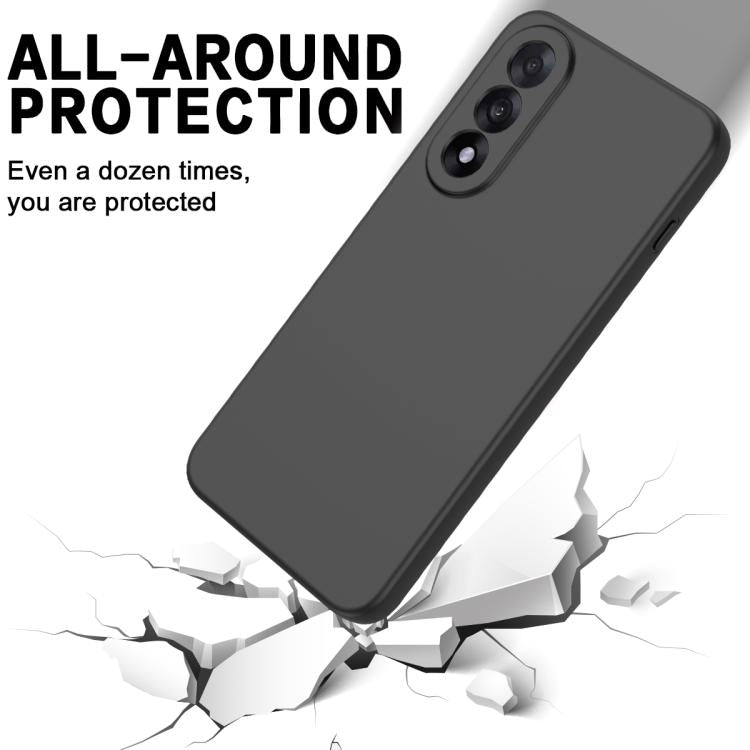 Pure Colour Liquid Silicone Shockproof Phone Case - For OnePlus Nord CE 3 / Nord N300