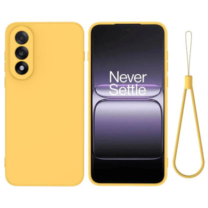 Pure Colour Liquid Silicone Shockproof Phone Case - For OnePlus Nord CE 3 / Nord N300