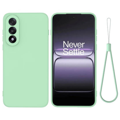 Pure Colour Liquid Silicone Shockproof Phone Case - For OnePlus Nord CE 3 / Nord N300