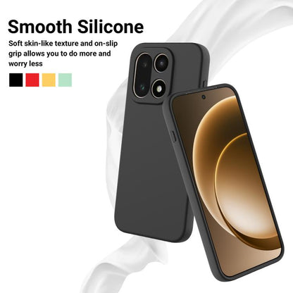 Pure Colour Liquid Silicone Shockproof Phone Case - For OnePlus 12R / 12 / Ace 3 / Nord 3 / Ace 2V / Nord CE 3 / Nord N300