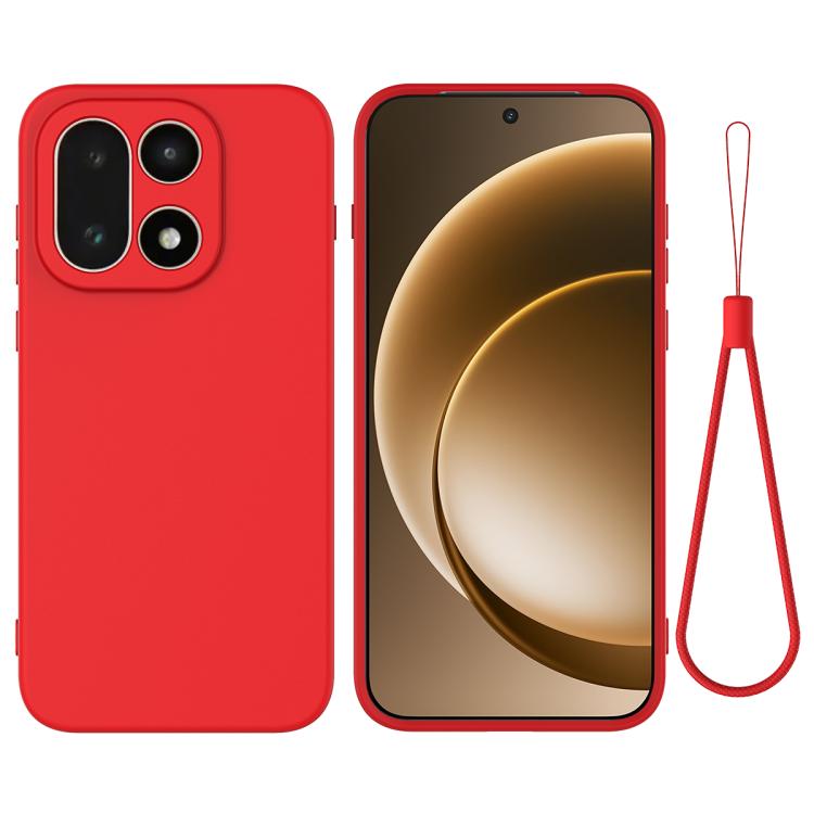 Pure Colour Liquid Silicone Shockproof Phone Case - For OnePlus Nord CE 3 / Nord N300