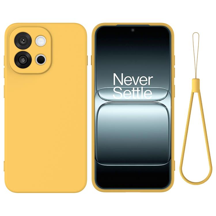 Pure Colour Liquid Silicone Shockproof Phone Case - For OnePlus 12R / 12 / Ace 3 / Nord 3 / Ace 2V / Nord CE 3 / Nord N300