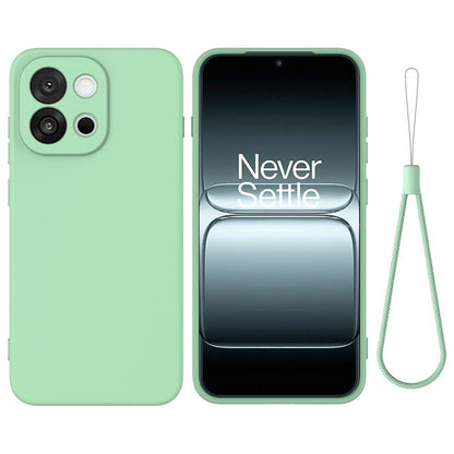 Pure Colour Liquid Silicone Shockproof Phone Case - For OnePlus 12R / 12 / Ace 3 / Nord 3 / Ace 2V / Nord CE 3 / Nord N300