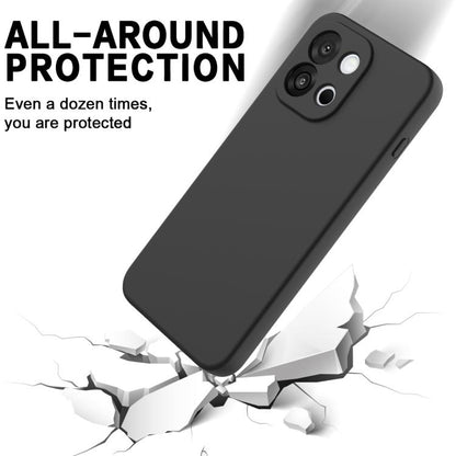 Pure Colour Liquid Silicone Shockproof Phone Case - For OnePlus 12R / 12 / Ace 3 / Nord 3 / Ace 2V / Nord CE 3 / Nord N300