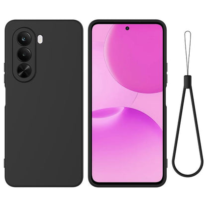 Pure Colour Liquid Silicone Shockproof Phone Case - For OnePlus 12R / 12 / Ace 3 / Nord 3 / Ace 2V / Nord CE 3 / Nord N300