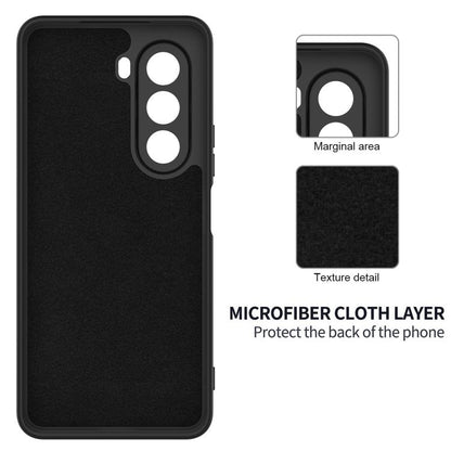 Pure Colour Liquid Silicone Shockproof Phone Case - For OnePlus 12R / 12 / Ace 3 / Nord 3 / Ace 2V / Nord CE 3 / Nord N300