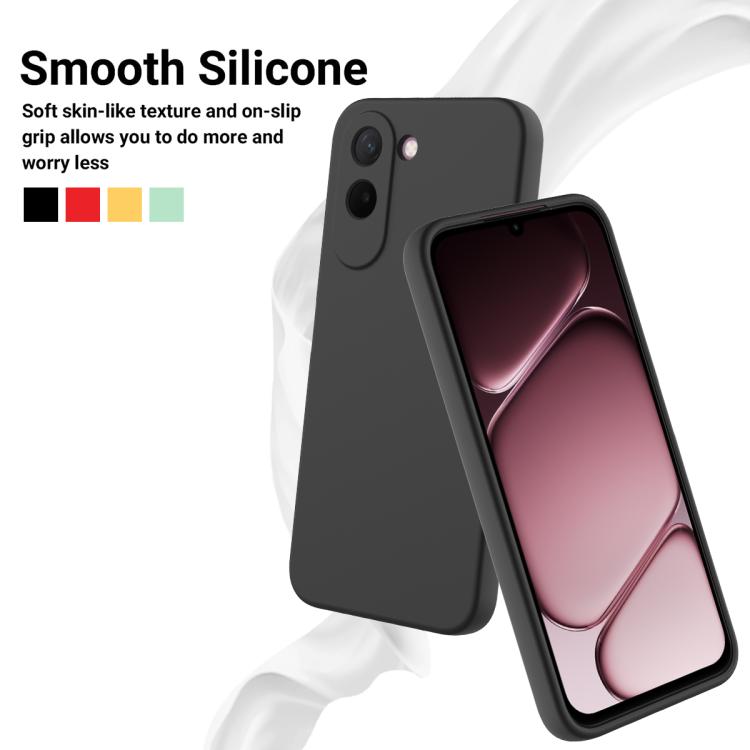 Pure Colour Liquid Silicone Shockproof Phone Case - For OnePlus 12R / 12 / Ace 3 / Nord 3 / Ace 2V / Nord CE 3 / Nord N300