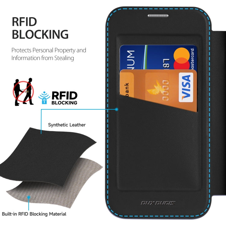 Dux Ducis Skin X Pro Series MagSafe PC + TPU Phone PU Leather Case - For iPhone 15 Pro Max / 15 Pro