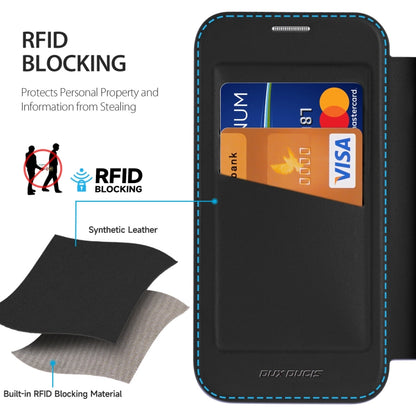 Dux Ducis Skin X Pro Series MagSafe PC + TPU Phone PU Leather Case - For iPhone 15 Pro Max / 15 Pro