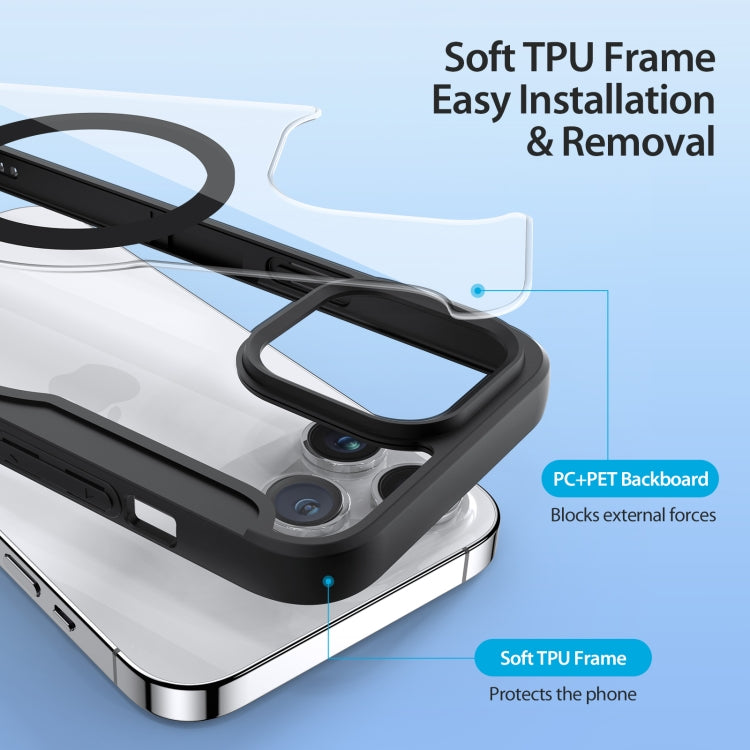 Dux Ducis Skin X Pro Series MagSafe PC + TPU Phone PU Leather Case - For iPhone 15 Pro Max / 15 Pro