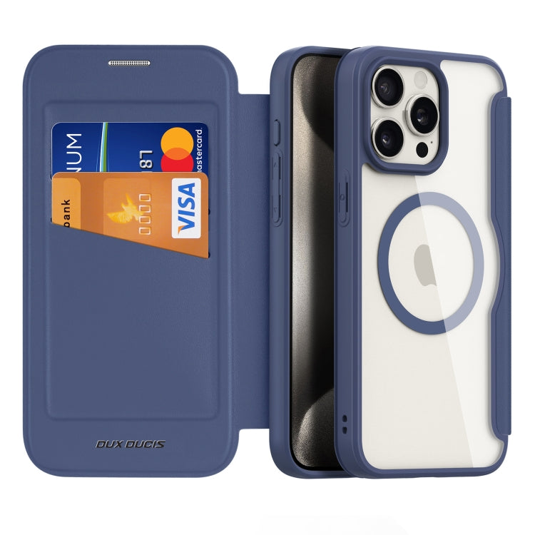 Dux Ducis Skin X Pro Series MagSafe PC + TPU Phone PU Leather Case - For iPhone 15 Pro Max / 15 Pro