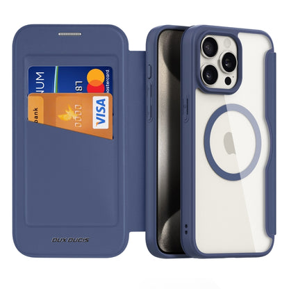 Dux Ducis Skin X Pro Series MagSafe PC + TPU Phone PU Leather Case - For iPhone 15 Pro Max / 15 Pro
