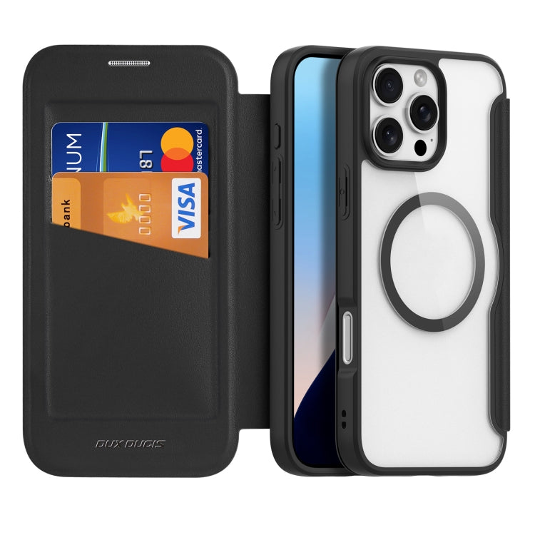 Dux Ducis Skin X Pro Series MagSafe PC + TPU Phone PU Leather Case - For iPhone 17 & 16 Series