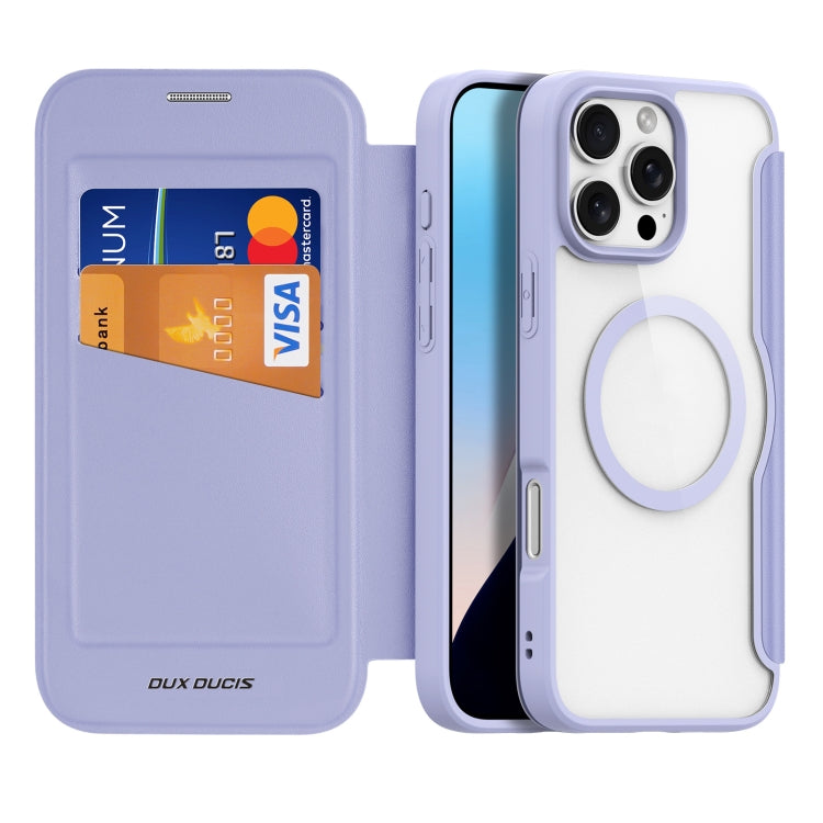 Dux Ducis Skin X Pro Series MagSafe PC + TPU Phone PU Leather Case - For iPhone 17 & 16 Series