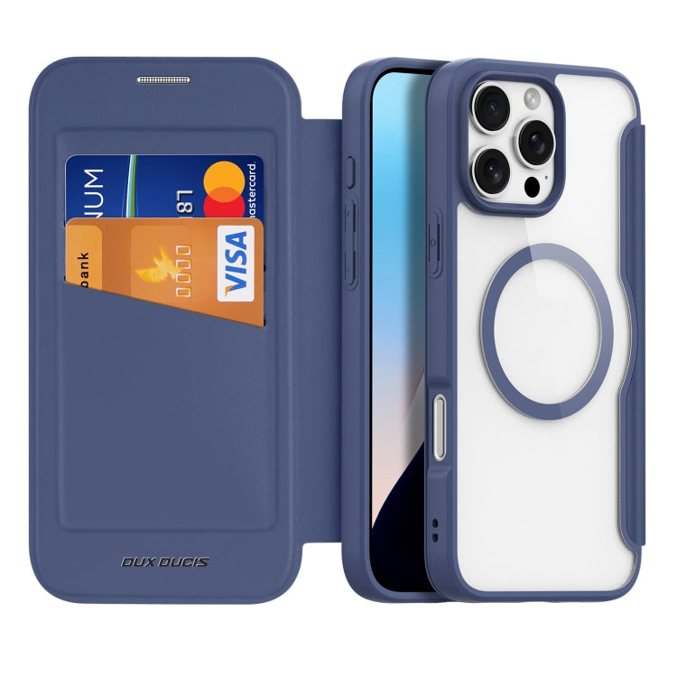 Dux Ducis Skin X Pro Series MagSafe PC + TPU Phone PU Leather Case - For iPhone 17 & 16 Series