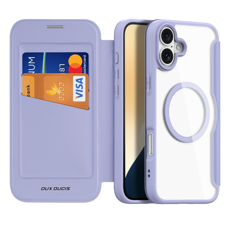 Dux Ducis Skin X Pro Series MagSafe PC + TPU Phone PU Leather Case - For iPhone 17 & 16 Series
