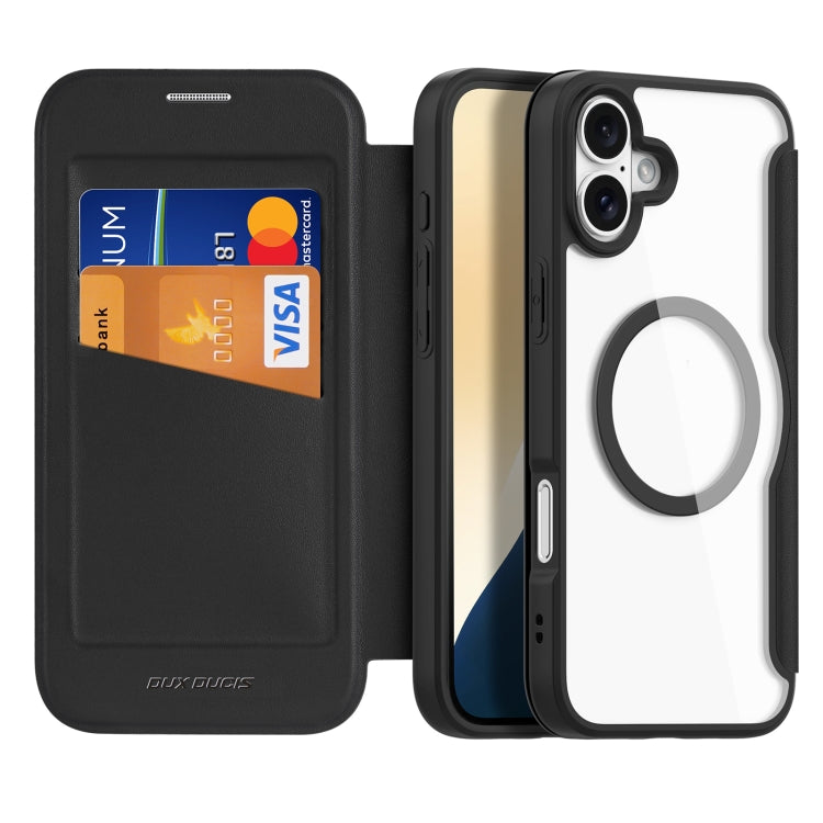 Dux Ducis Skin X Pro Series MagSafe PC + TPU Phone PU Leather Case - For iPhone 17 & 16 Series