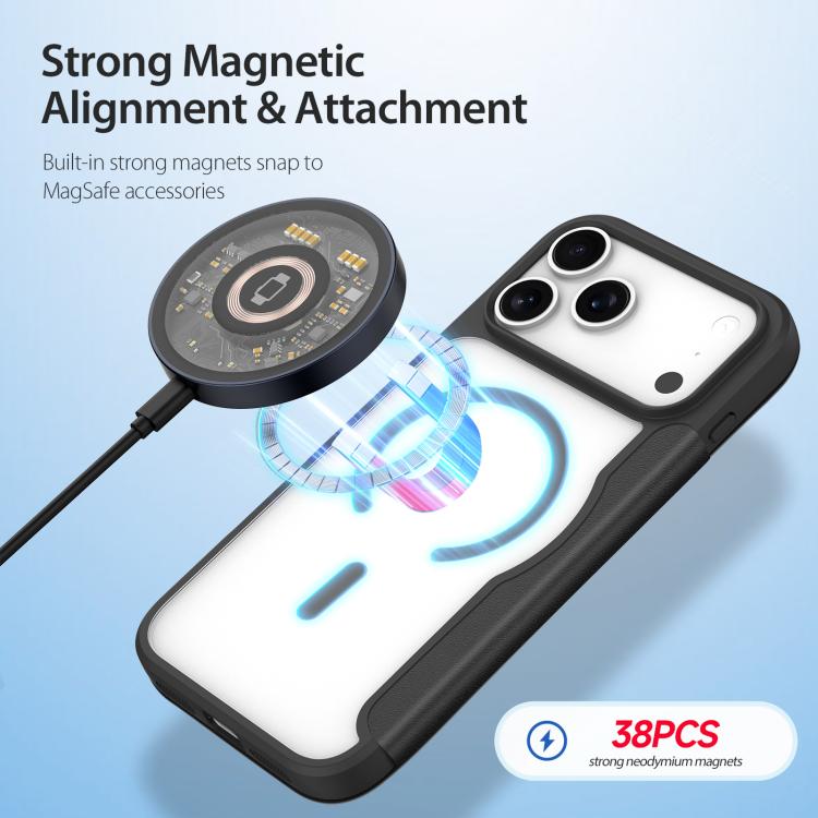 Dux Ducis Skin X Pro Series MagSafe PC + TPU Phone PU Leather Case - For iPhone 17 & 16 Series / Air