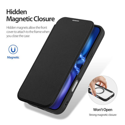 Dux Ducis Skin X Pro Series MagSafe PC + TPU Phone PU Leather Case - For iPhone 17 / Air