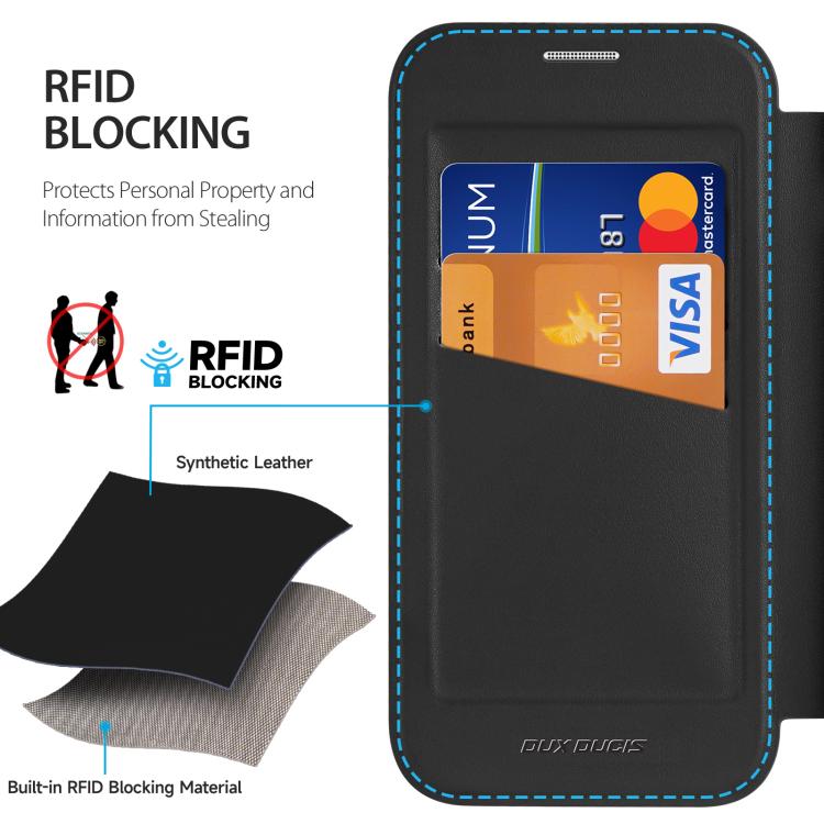 Dux Ducis Skin X Pro Series MagSafe PC + TPU Phone PU Leather Case - For iPhone 17 / Air
