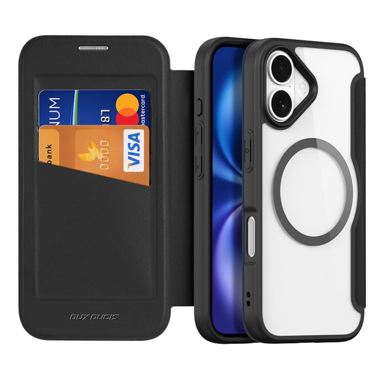 Dux Ducis Skin X Pro Series MagSafe PC + TPU Phone PU Leather Case - For iPhone 17 & 16 Series