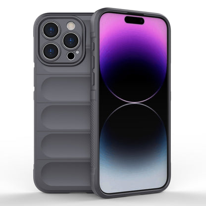 Magic Shield TPU + Flannel Phone Case - For iPhone 15 Pro Max / 16 Pro Max