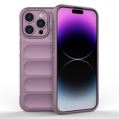 Magic Shield TPU + Flannel Phone Case - For iPhone 15 Pro Max / 16 Pro Max