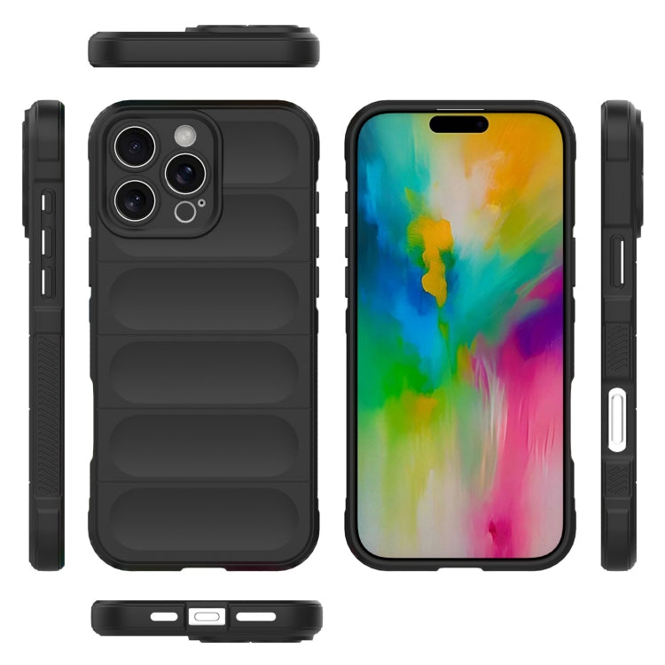 Magic Shield TPU + Flannel Phone Case - For iPhone 15 Pro Max / 16 Pro Max