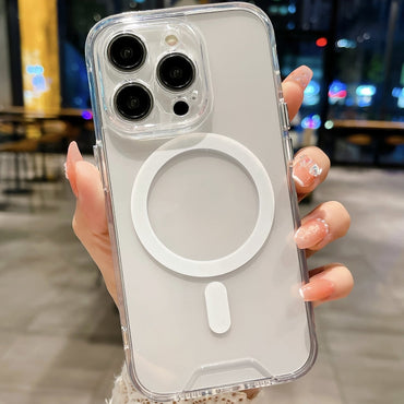 MagSafe Clear Phone Case - For iPhone 15 Pro - MosAccessories