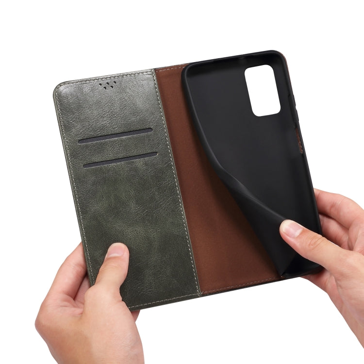 Oil Wax Crazy Horse Texture PU Leather Phone Case - For OnePlus Ace 3 / 12 / Ace 2V / Nord 3