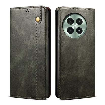 Oil Wax Crazy Horse Texture PU Leather Phone Case - For OnePlus 13T / 13 / 4 / Ace 3 Pro / Ace 3V / Nord CE4