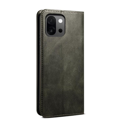 Oil Wax Crazy Horse Texture PU Leather Phone Case - For OnePlus 13T / 13 / 4 / Ace 3 Pro / Ace 3V / Nord CE4