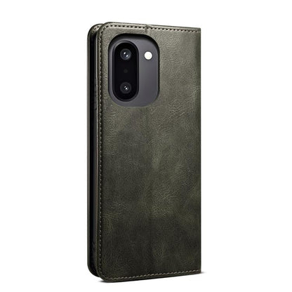 Oil Wax Crazy Horse Texture PU Leather Phone Case - For OnePlus 13T / 13 / 4 / Ace 3 Pro / Ace 3V / Nord CE4