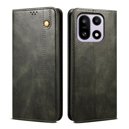 Oil Wax Crazy Horse Texture PU Leather Phone Case - For OnePlus 13T / 13 / 4 / Ace 3 Pro / Ace 3V / Nord CE4