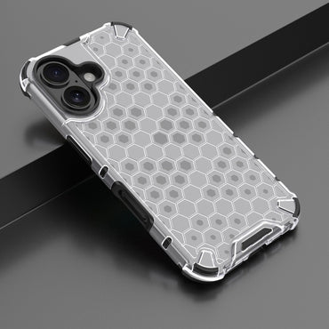 Honeycomb Shockproof Phone Case - For iPhone 16 / 15 Pro Max / 15 Pro / 15