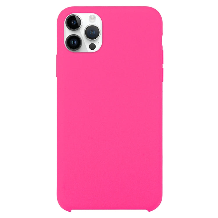 Solid Silicone Back Case Cover - For iPhone 15 / 15 Plus / 15 Pro / 15 Pro Max