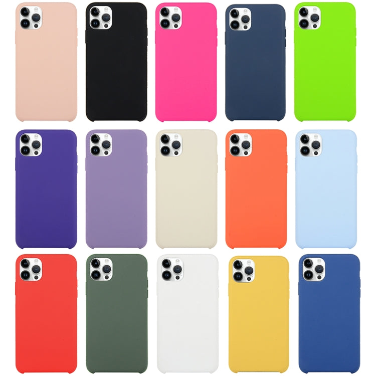 Solid Silicone Back Case Cover - For iPhone 15 / 15 Plus / 15 Pro / 15 Pro Max