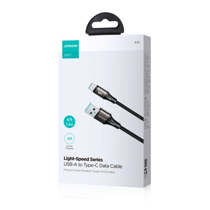 JOYROOM SA25-AC3 3A USB-A to USB-C Fast Charge Data Cable 1.2M / 2M