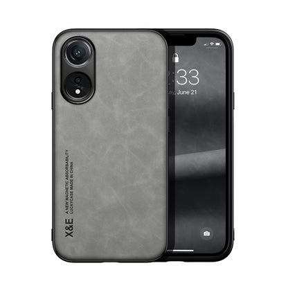 Skin Feel Magnetic PU Leather Back Phone Case - For Oppo K11x / Find X8 Pro / OnePlus Nord CE3 / CE3 Lite