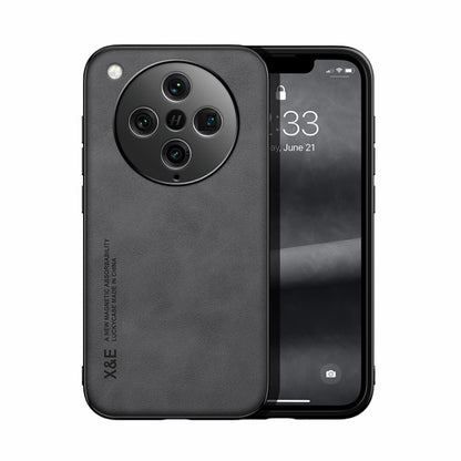 Skin Feel Magnetic PU Leather Back Phone Case - For Oppo K11x / Find X8 Pro / OnePlus Nord CE3 / CE3 Lite