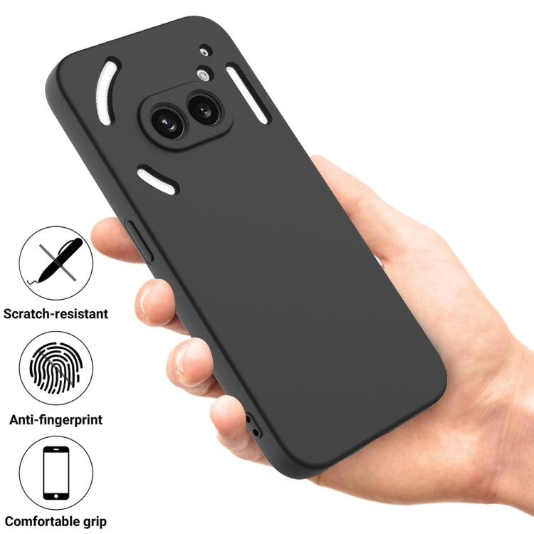 Solid Colour Liquid Silicone Phone Case - For Nothing Phone (2) / (2a)