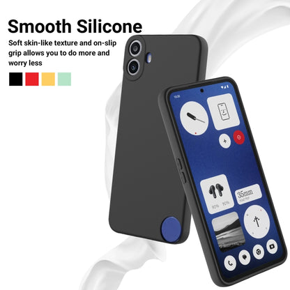 Solid Colour Liquid Silicone Phone Case - For Nothing Phone (2) / (2a)