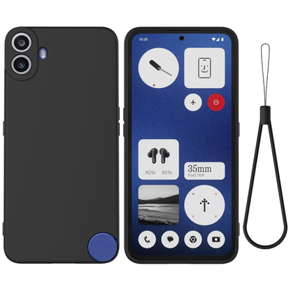 Pure Colour Liquid Silicone Shockproof Phone Case - For Nothing Phones